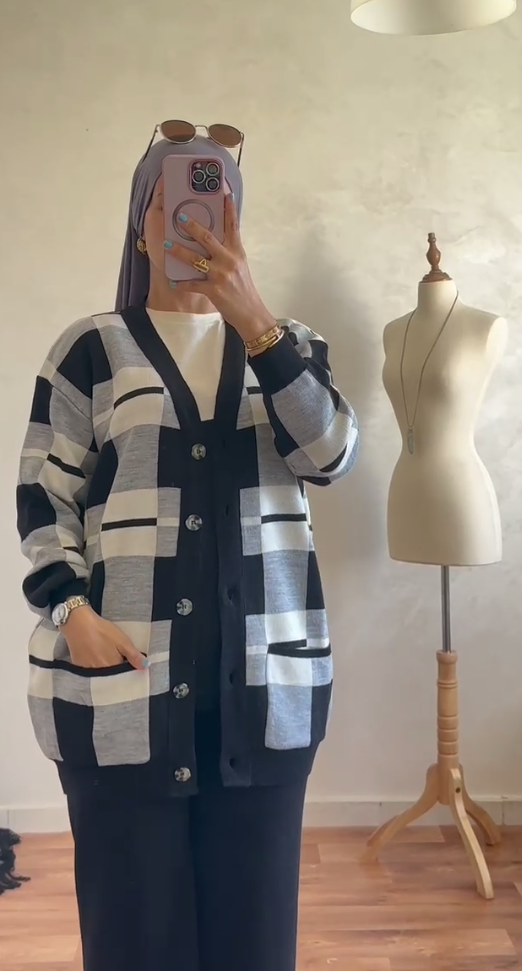 🌟 تألقي بإطلالة شتوية منزلية تجمع بين الجمالية والراحة 🌟