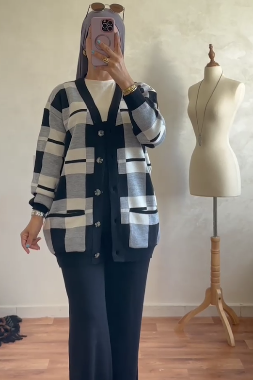 🌟 تألقي بإطلالة شتوية منزلية تجمع بين الجمالية والراحة 🌟