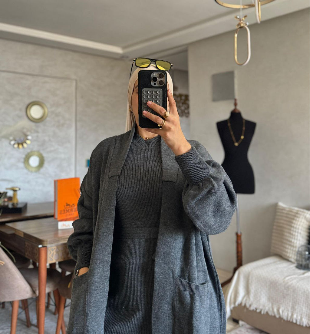 طقم صوفي ساحر - حيث الكلاسيكية تلتقي بالعصرية 🤎