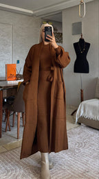 طقم صوفي ساحر - حيث الكلاسيكية تلتقي بالعصرية 🤎