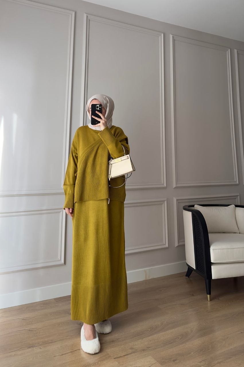 ✨ طقم صوفي أنيق للمرأة العصرية ✨