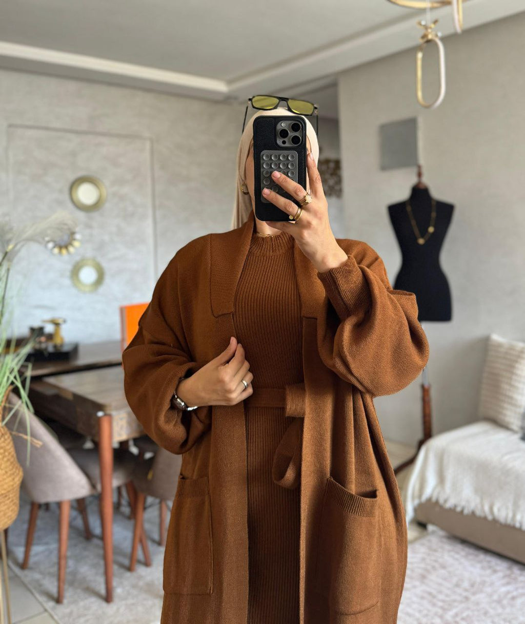 طقم صوفي ساحر - حيث الكلاسيكية تلتقي بالعصرية 🤎