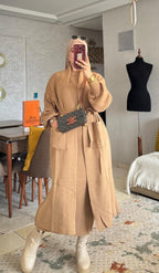 طقم صوفي ساحر - حيث الكلاسيكية تلتقي بالعصرية 🤎